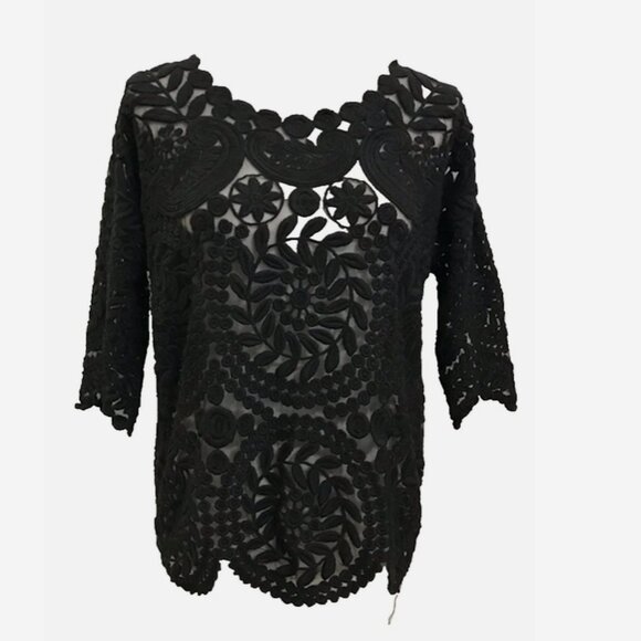 Lot 7 Small Black White Tops Current Elliot Joie Chicos Baraschi - Picture 4 of 12